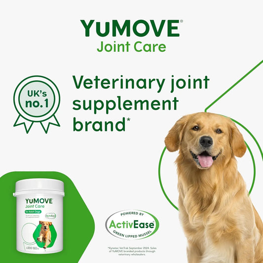 YuMOVE Joint Supplement for Adult Dogs (6–8 Years), 300 Tablets