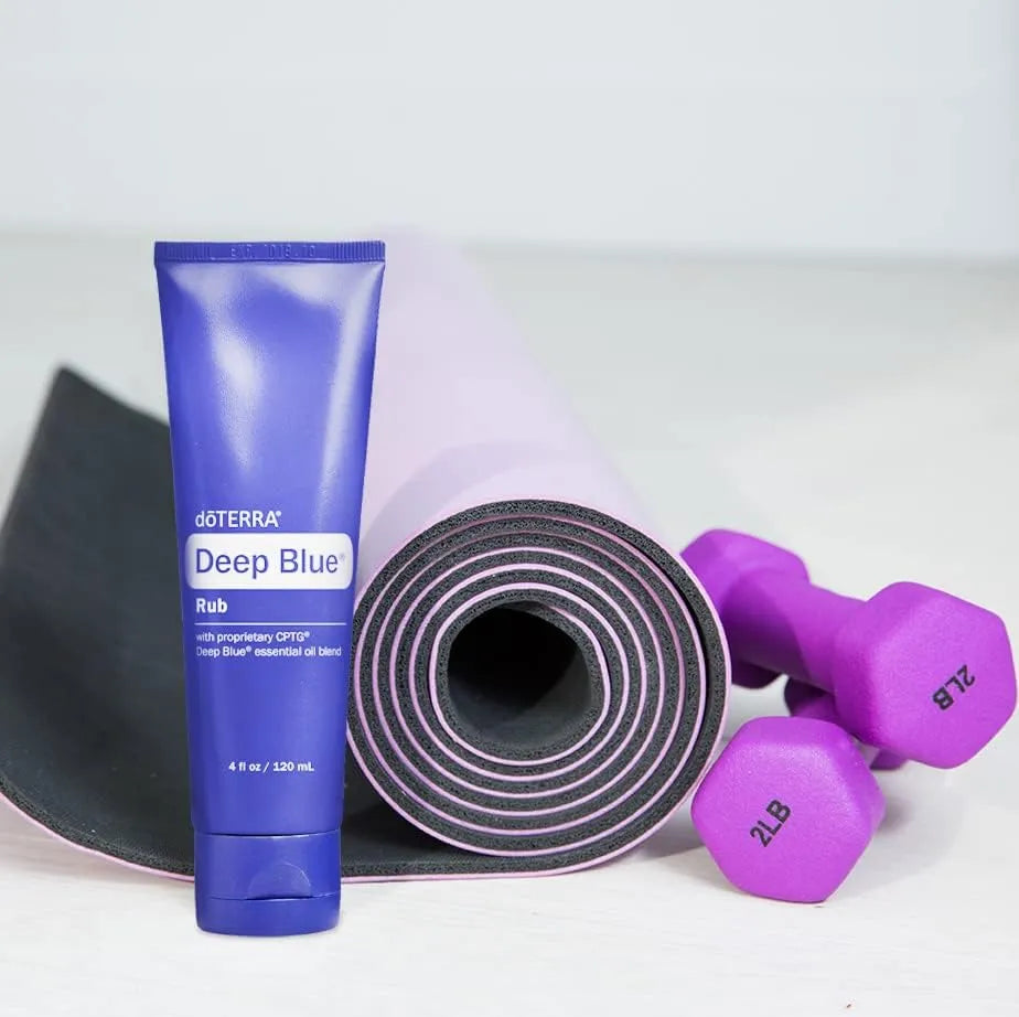 doTERRA Deep Blue Rub – Soothing Muscle & Joint Lotion with Essential Oils | Non-Greasy | 88 ml