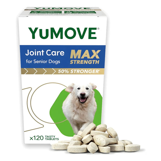 YuMOVE Max Strength Joint Supplement for Senior Dogs | 120 Tablets
