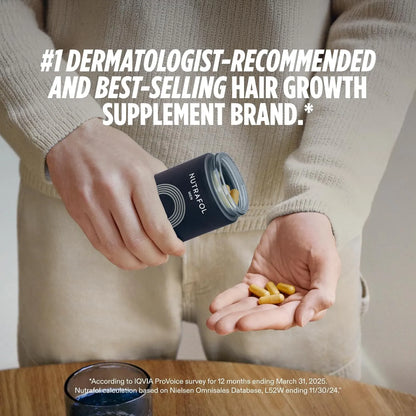 Nutrafol Men’s Hair Growth Supplements – 1 Month Supply