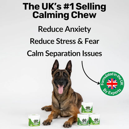 NutriPaw Calming Treats for Dogs – Anxiety & Stress Support, 120 Chews