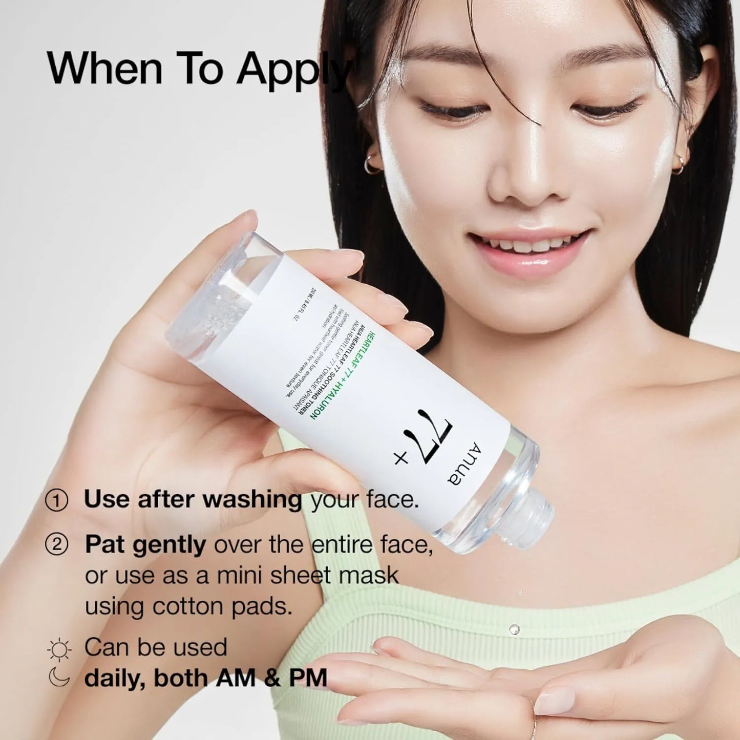 ANUA Heartleaf 77 Soothing Toner – Hydrating & Purifying Toner for Skin Trouble, pH 5.5 | Korean Skincare | 250 ml