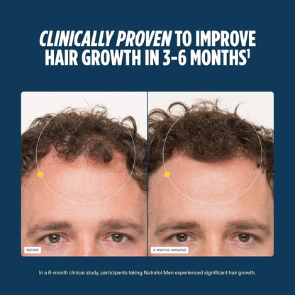 Nutrafol Men’s Hair Growth Supplements – 1 Month Supply