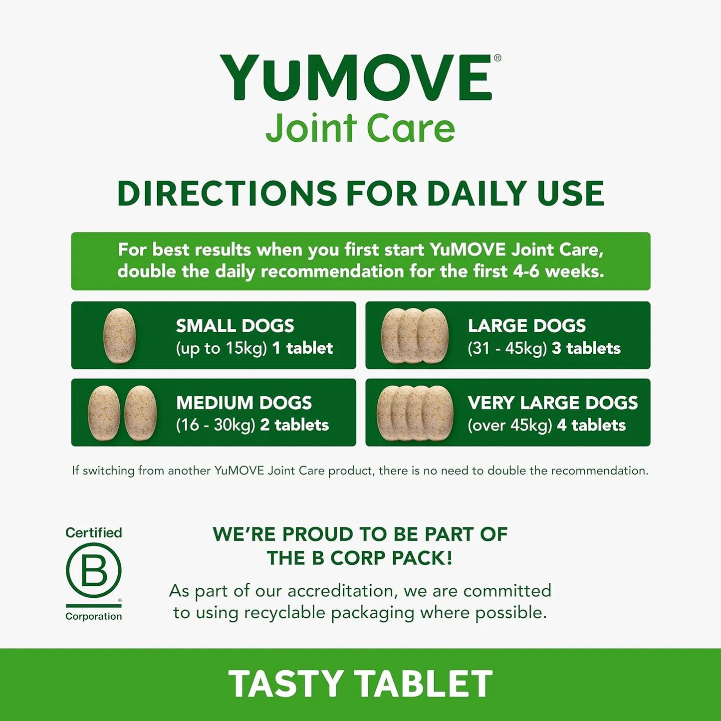 YuMOVE Senior Dog — Hip & Joint Supplement, 240 Tablets