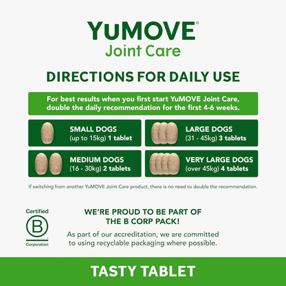 YuMOVE Senior Dog — Hip & Joint Supplement, 240 Tablets
