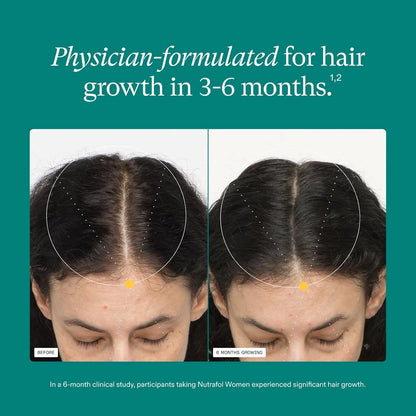 Nutrafol Women’s Balance Hair Growth Supplements (45+)| 1 Month Supply