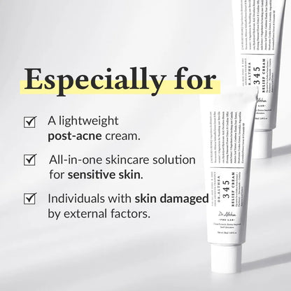 Dr.Althea 345 Relief Cream – Daily Face Moisturizer for Blemish & Soothing Care | Korean Vegan Skincare | 1.69 fl oz