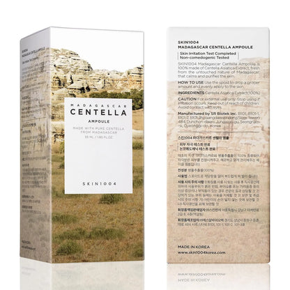 SKIN1004 Madagascar Centella Asiatica Ampoule Facial Serum – Soothes Acne‑Prone & Sensitive Skin