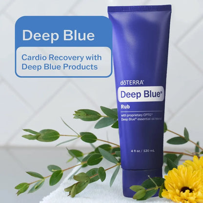 doTERRA Deep Blue Rub – Soothing Muscle & Joint Lotion with Essential Oils | Non-Greasy | 88 ml