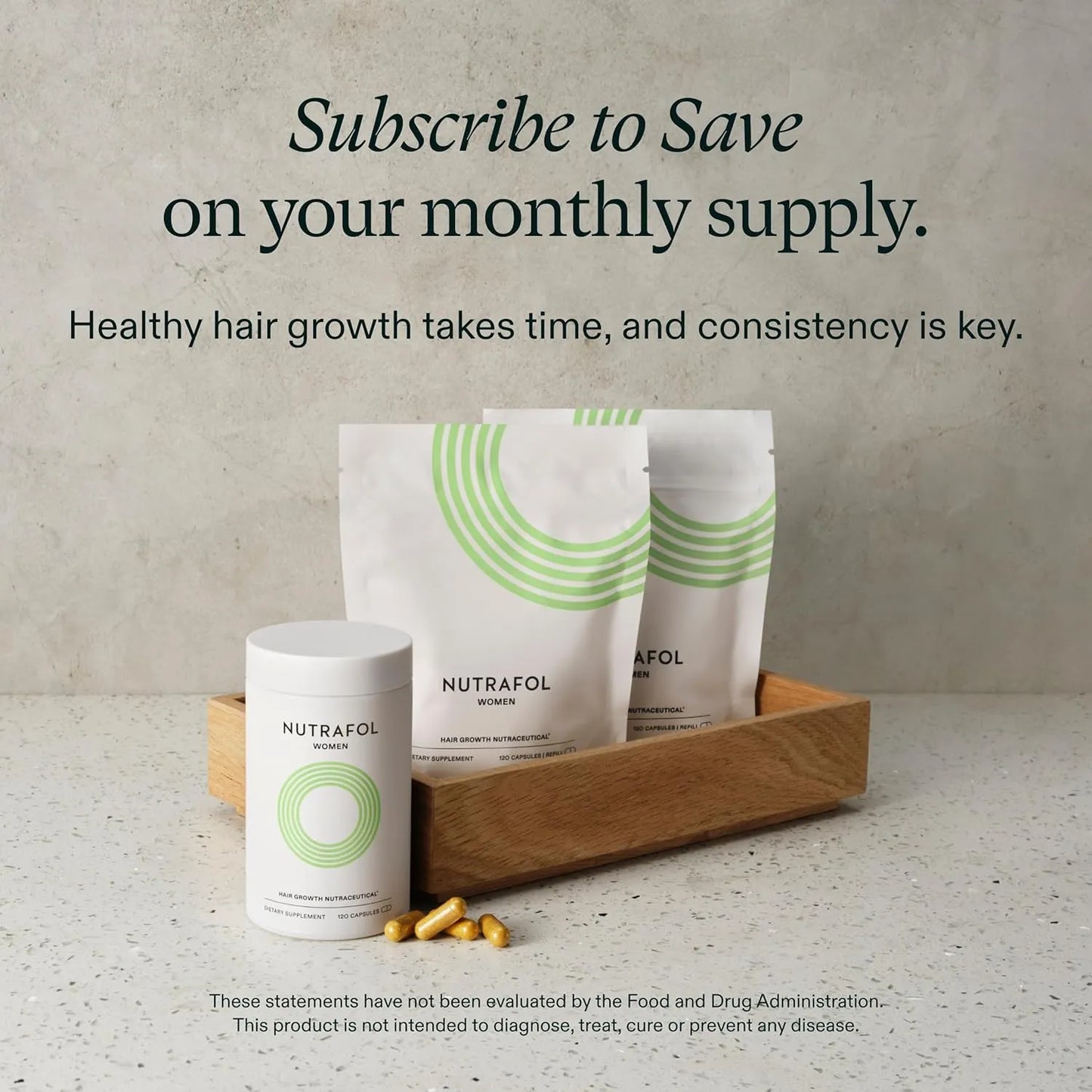 Nutrafol Women’s Balance Hair Growth Supplements (45+)| 1 Month Supply