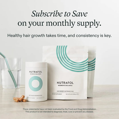 Nutrafol Women’s Hair Growth Supplements (Ages 18–44), 1 Month Supply
