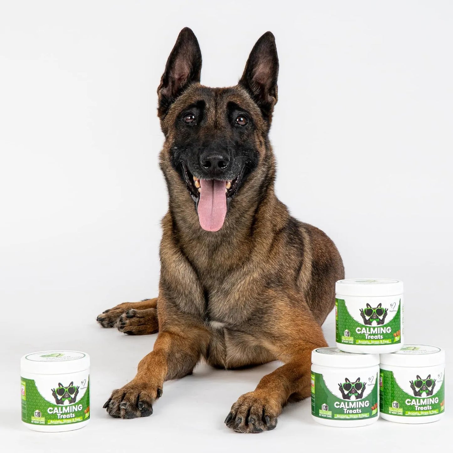 NutriPaw Calming Treats for Dogs – Anxiety & Stress Support, 120 Chews