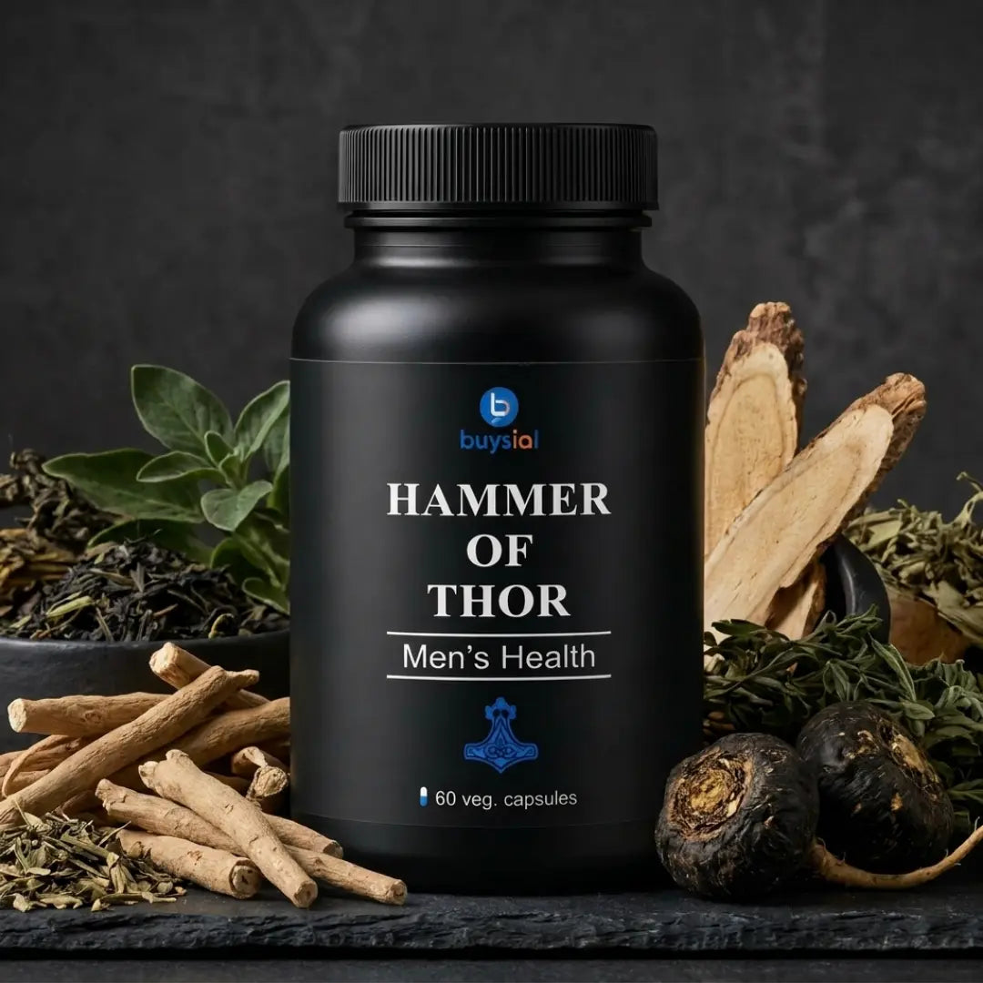 Natural herbal ingredients in Hammer Of Thor capsules
